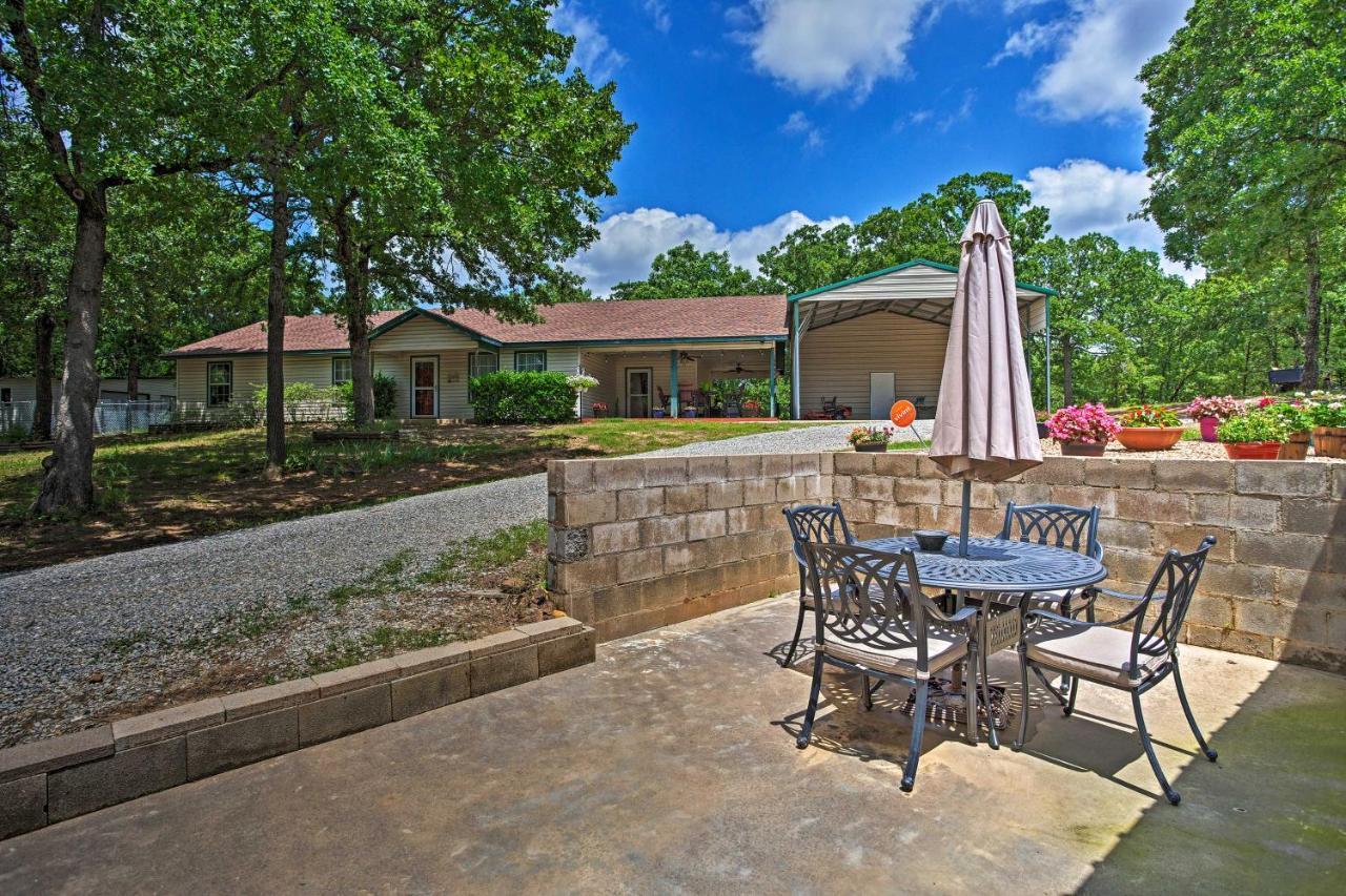 Lake Texoma Cabin - 1 Mi To Park And Boat Ramp! Willow Spring Exterior foto